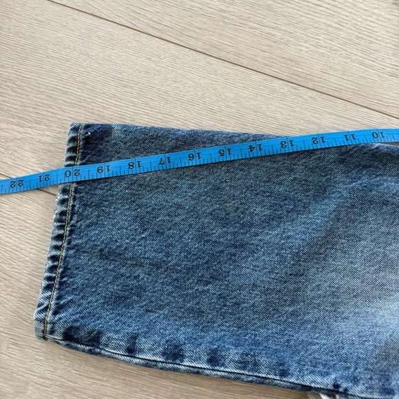 R13 Tailored Drop Bain With Rips Jeans - Picture 15 of 16